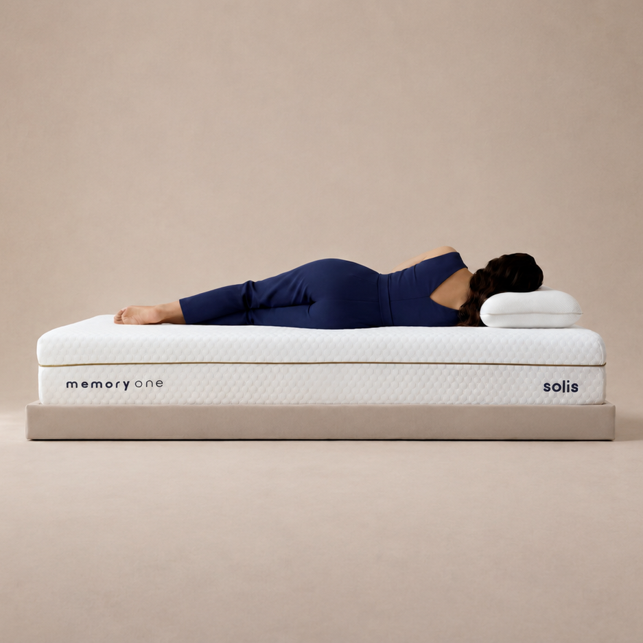 Solis recovery mattress designed for side sleepers