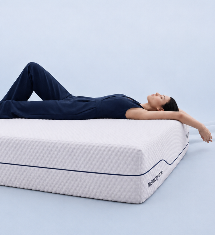 DreamFlex Memory Foam providing firmer back support